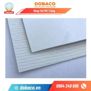 Băng tải pvc trắng