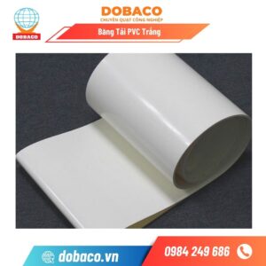 Băng tải pvc trắng