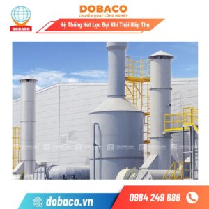 Hệ Thống Hút Lọc Bụi Khí Thải Hấp Thụ Hệ Thống Hút Lọc Bụi Khí Thải Hấp Thụ