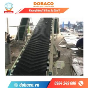 Khung Băng Tải Cao Su Gân V Khung băng tải cao su gân V