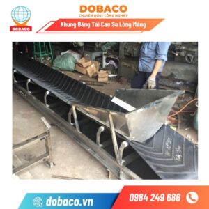 Băng Tải Cao Su Lòng Máng Băng tải cao su lòng máng