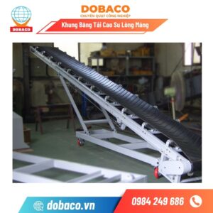 Băng Tải Cao Su Lòng Máng Băng tải cao su lòng máng