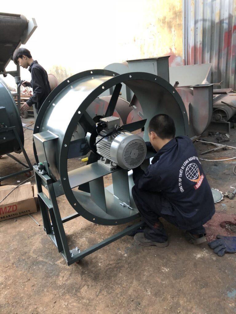 Quạt Hướng Trục Công Nghiệp: Bền và Hiệu Suất Cao - DOBACO quạt hướng trục và nhưng điều cần biết