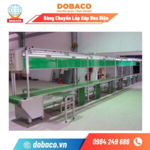 Băng Chuyền Lắp Ráp Đèn Điện Băng chuyền lắp ráp đèn điện