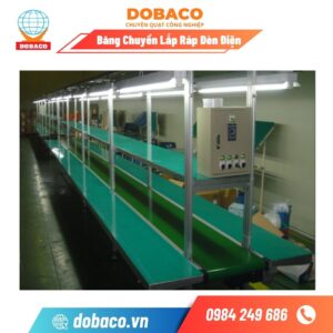 Băng Chuyền Lắp Ráp Đèn Điện Băng chuyền lắp ráp đèn điện