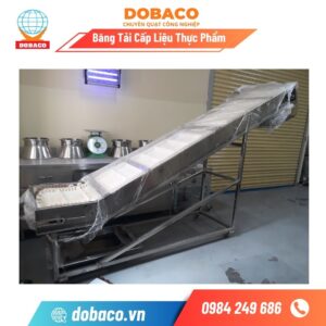 Băng Tải Cấp Liệu Thực Phẩm Băng Tải Cấp Liệu Thực Phẩm