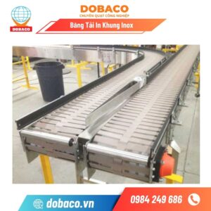 Băng Tải In Khung Inox Băng tải in khung inox