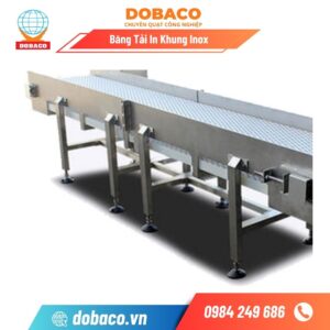 Băng Tải In Khung Inox Băng tải in khung inox