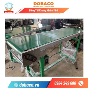 Băng Tải Khung Nhôm Mini