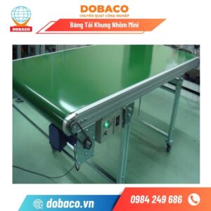 Băng Tải Khung Nhôm Mini
