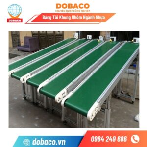 Băng Tải Khung Nhôm Ngành Nhựa Băng tải khung nhôm ngành nhựa