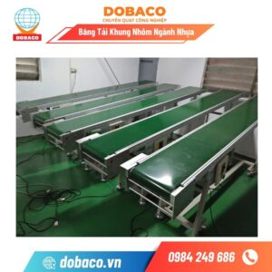 Băng Tải Khung Nhôm Ngành Nhựa Băng tải khung nhôm ngành nhựa