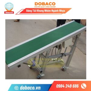 Băng Tải Khung Nhôm Ngành Nhựa Băng tải khung nhôm ngành nhựa