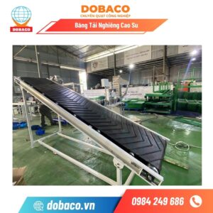 Băng tải nghiêng cao su
