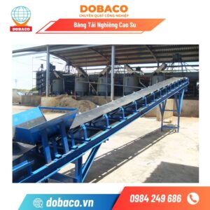 Băng tải nghiêng cao su