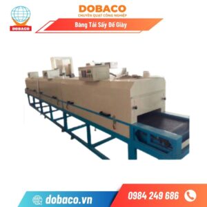 Băng tải sấy đế giầy