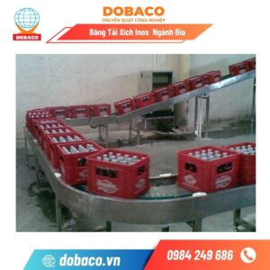 Băng Tải Xích Inox Ngành Bia Băng Tải Xích Inox Ngành Bia