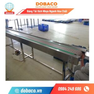Băng Tải Xích Nhựa Ngành Hóa Chất Băng Tải Xích Nhựa Ngành Hóa Chất