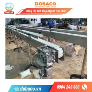 Băng Tải Xích Nhựa Ngành Hóa Chất Băng Tải Xích Nhựa Ngành Hóa Chất