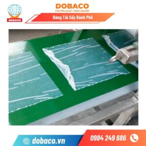 Hệ thống băng tải sấy bánh phở