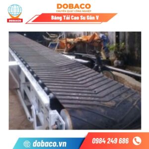 Băng tải cao su gân v