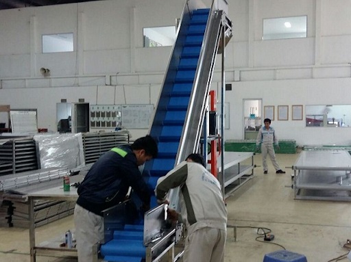 Gầu tải nghiêng được ứng dụng rộng rãi trong ngành công nghiệp khai thác