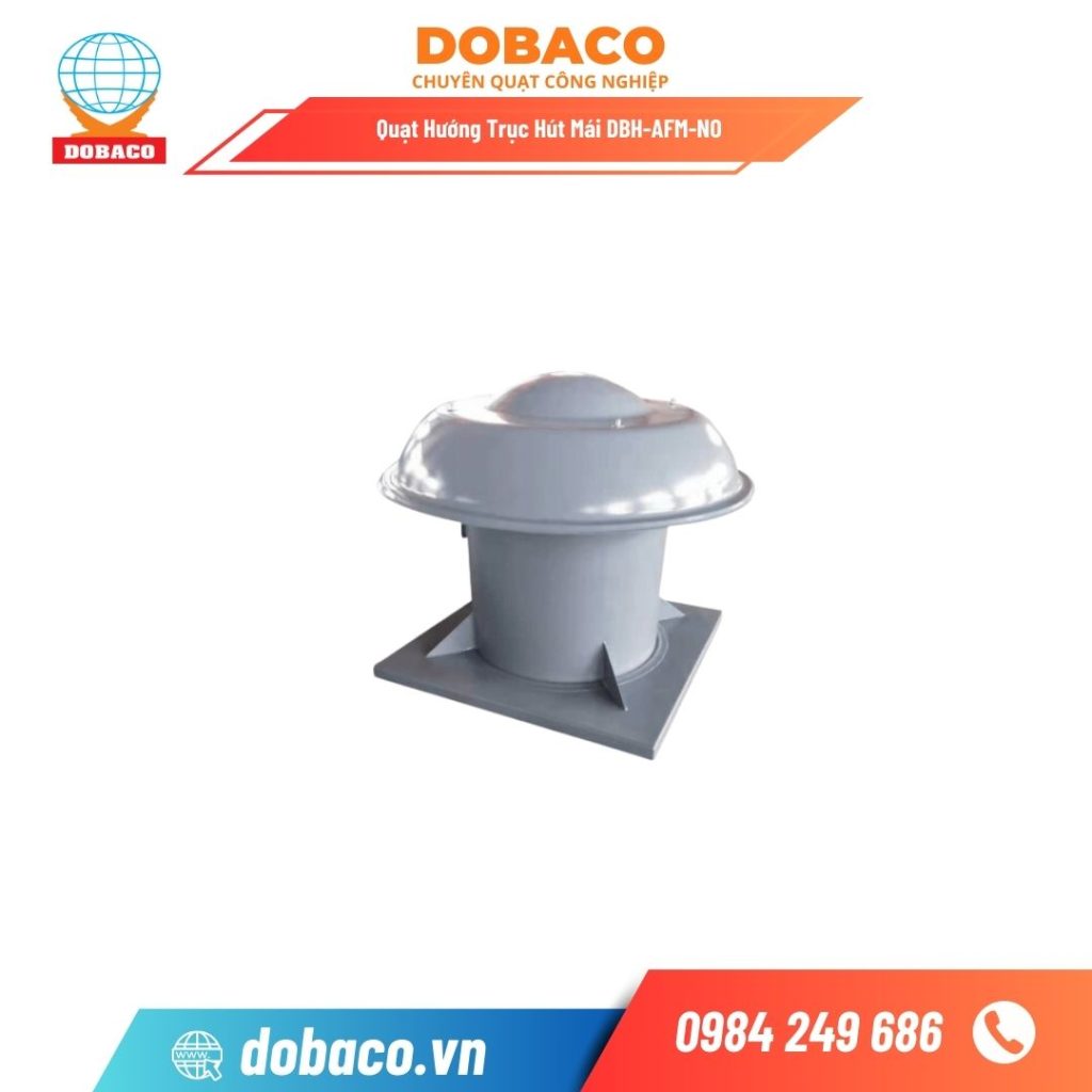 Quạt hướng trục hút mái