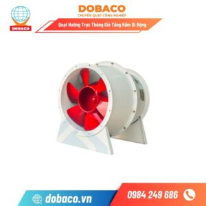Quạt Hướng Trục Thông Gió Tầng Hầm Di Động Quạt Hướng Trục Thông Gió Tầng Hầm Di Động