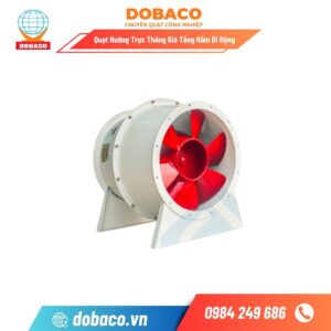 Quạt Hướng Trục Thông Gió Tầng Hầm Di Động Quạt Hướng Trục Thông Gió Tầng Hầm Di Động
