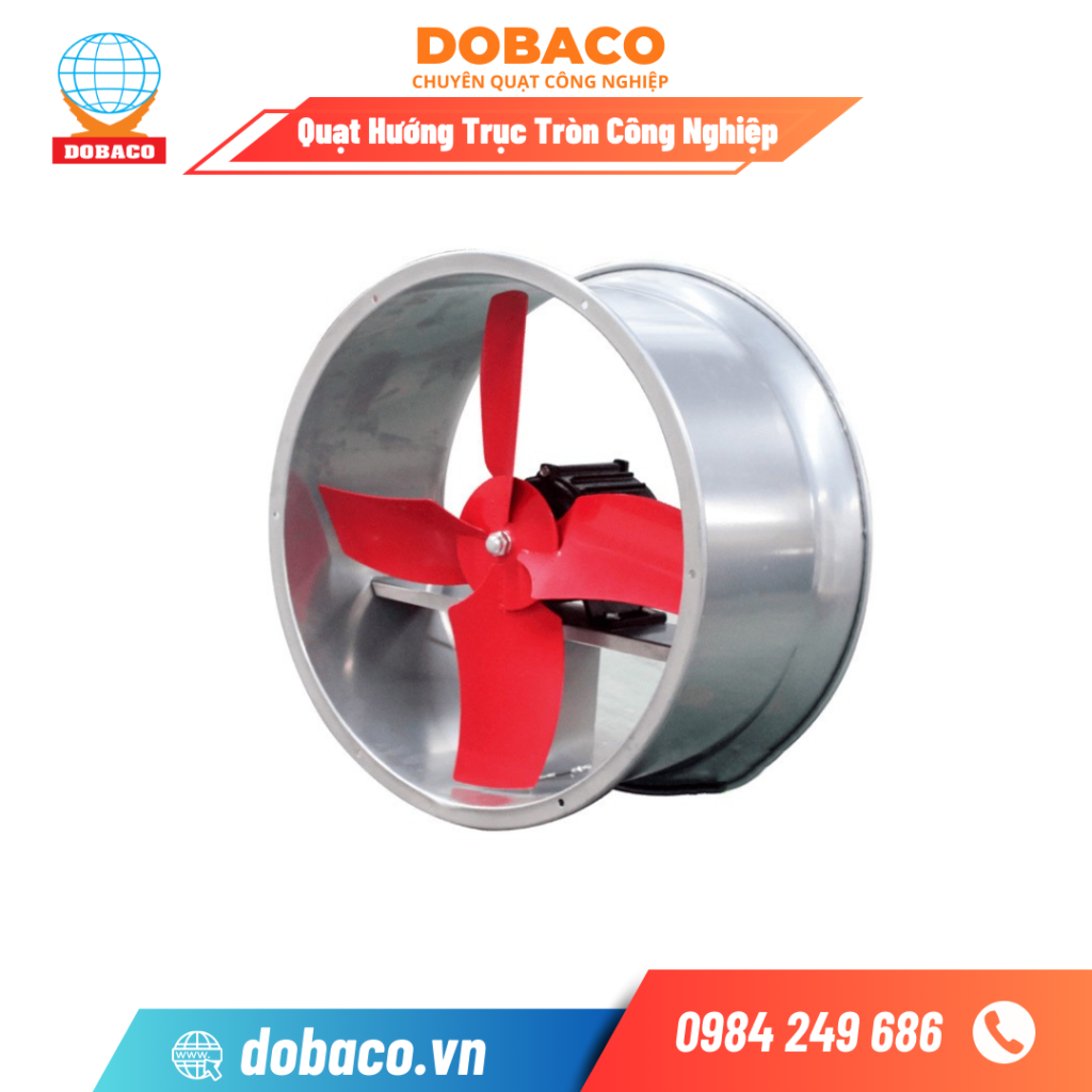 Quạt Hướng Trục Tròn Công Nghiệp