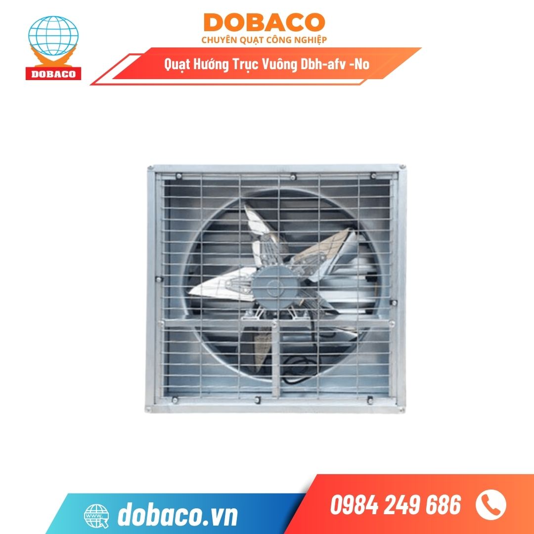 Quạt Hướng Trục Vuông DBH-AFV-N0 Quạt Hướng Trục Vuông Dbh-afv -No