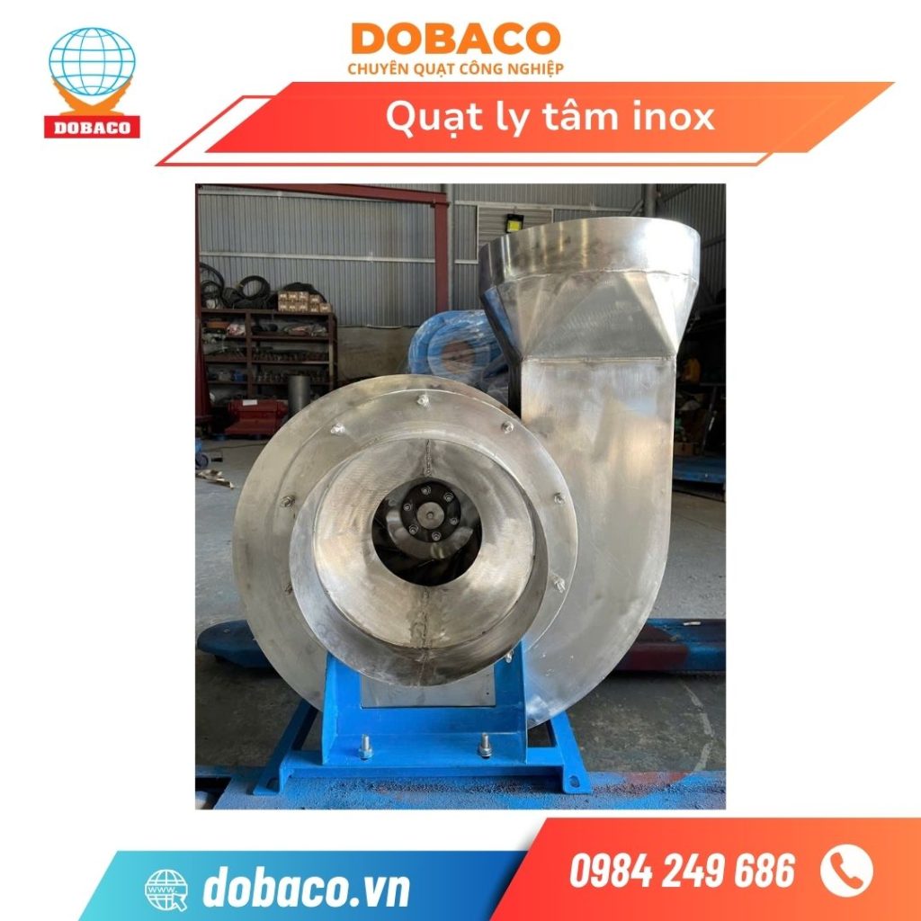 Quạt ly tâm inox