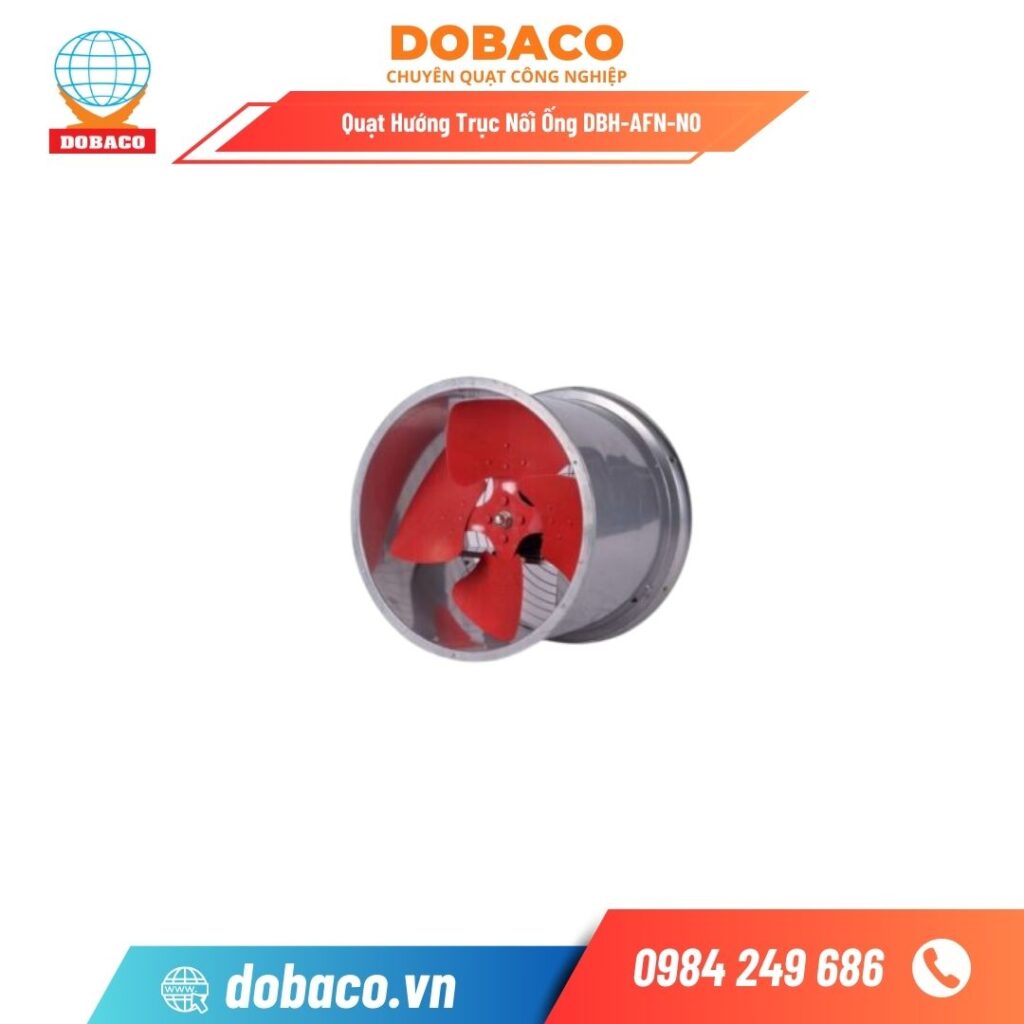 Quạt Hướng Trục Nối Ống DBH-AFN-N0 Quạt Hướng Trục Nối Ống DBH-AFN-N0