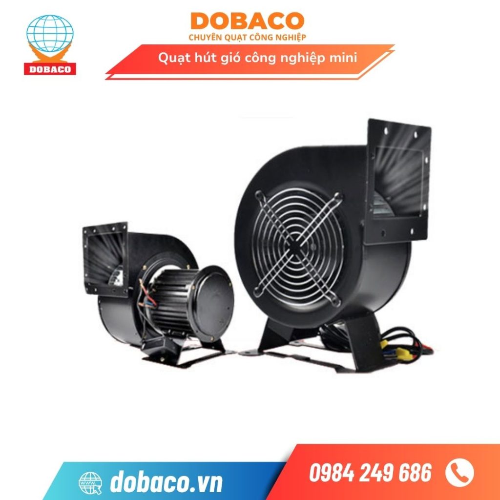 Quạt hút gió công nghiệp mini