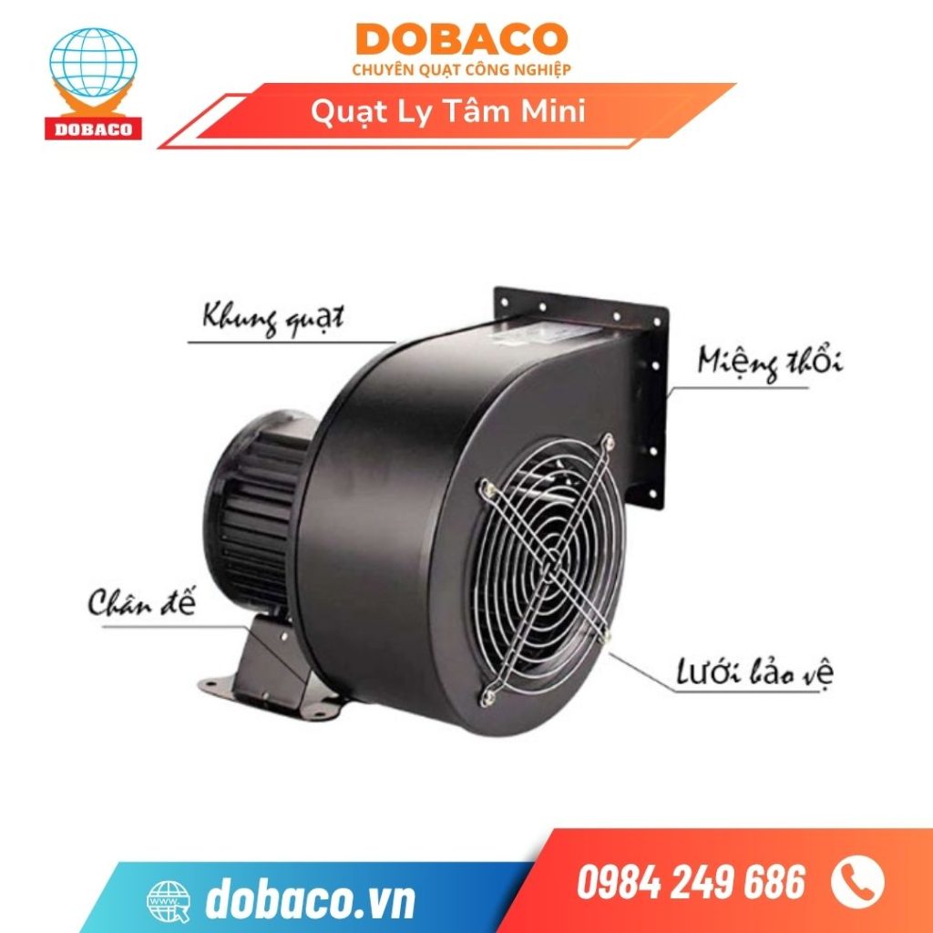 Quạt Ly Tâm Mini