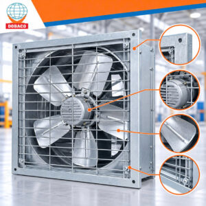 Quạt Hút Công Nghiệp 600×600: Phân Loại, Ứng Dụng & Báo Giá 2027 Quạt Hút Công Nghiệp 600×600