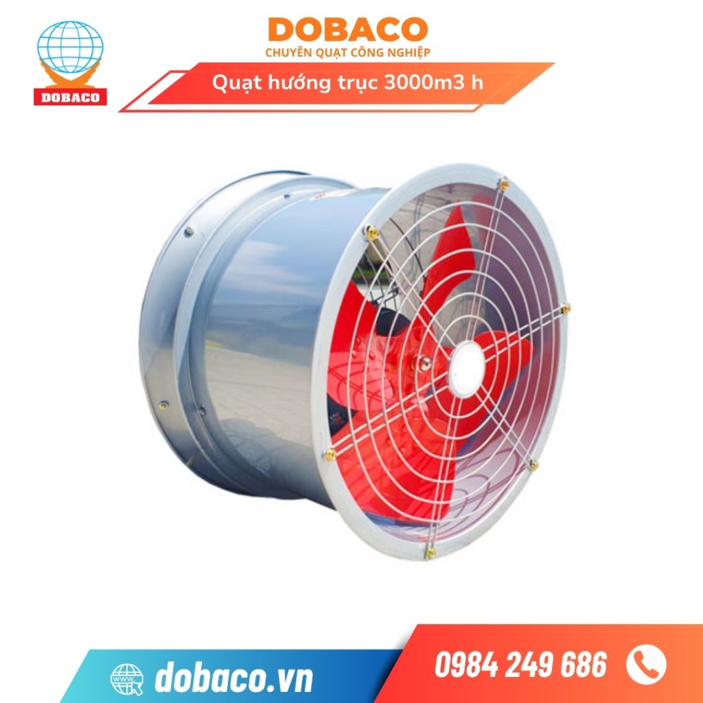 Quạt Hướng Trục 3000m3 h