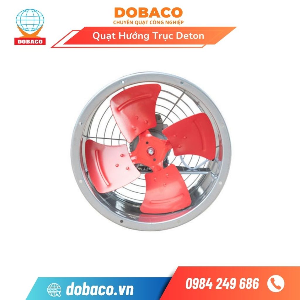Quạt Hướng Trục Deton