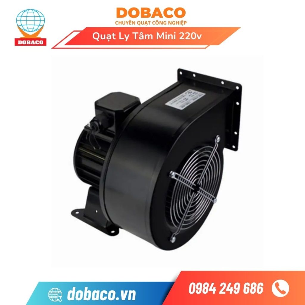 Quạt Ly Tâm Mini 220v