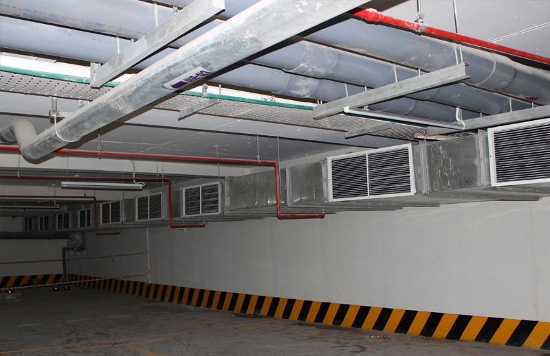 Nguyên lý thông gió tầng hầm hoạt động như thế nào? nguyên lý hệ thống thông gió tầng hầm