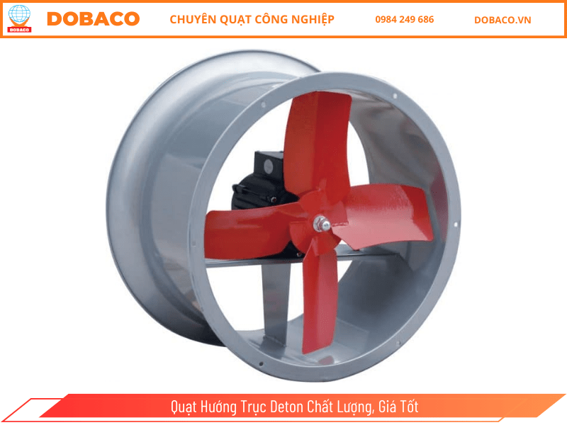 Quạt Hướng Trục Deton Chất Lượng, Giá Tốt Quạt Hướng Trục Deton