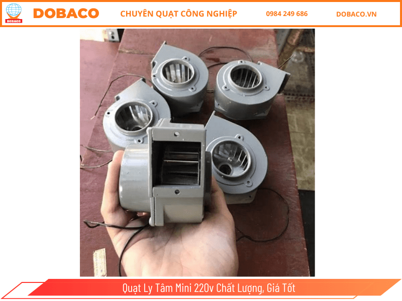 Quạt Ly Tâm Mini 220v Chất Lượng, Giá Tốt