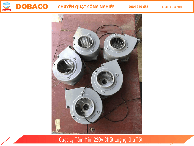 Quạt Ly Tâm Mini 220v Chất Lượng, Giá Tốt