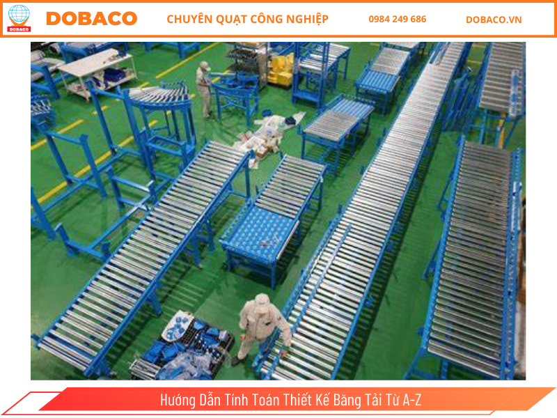 Hướng Dẫn Tính Toán Thiết Kế Băng Tải Từ A-Z