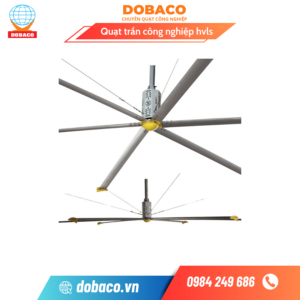 quạt trần công nghiệp hvls