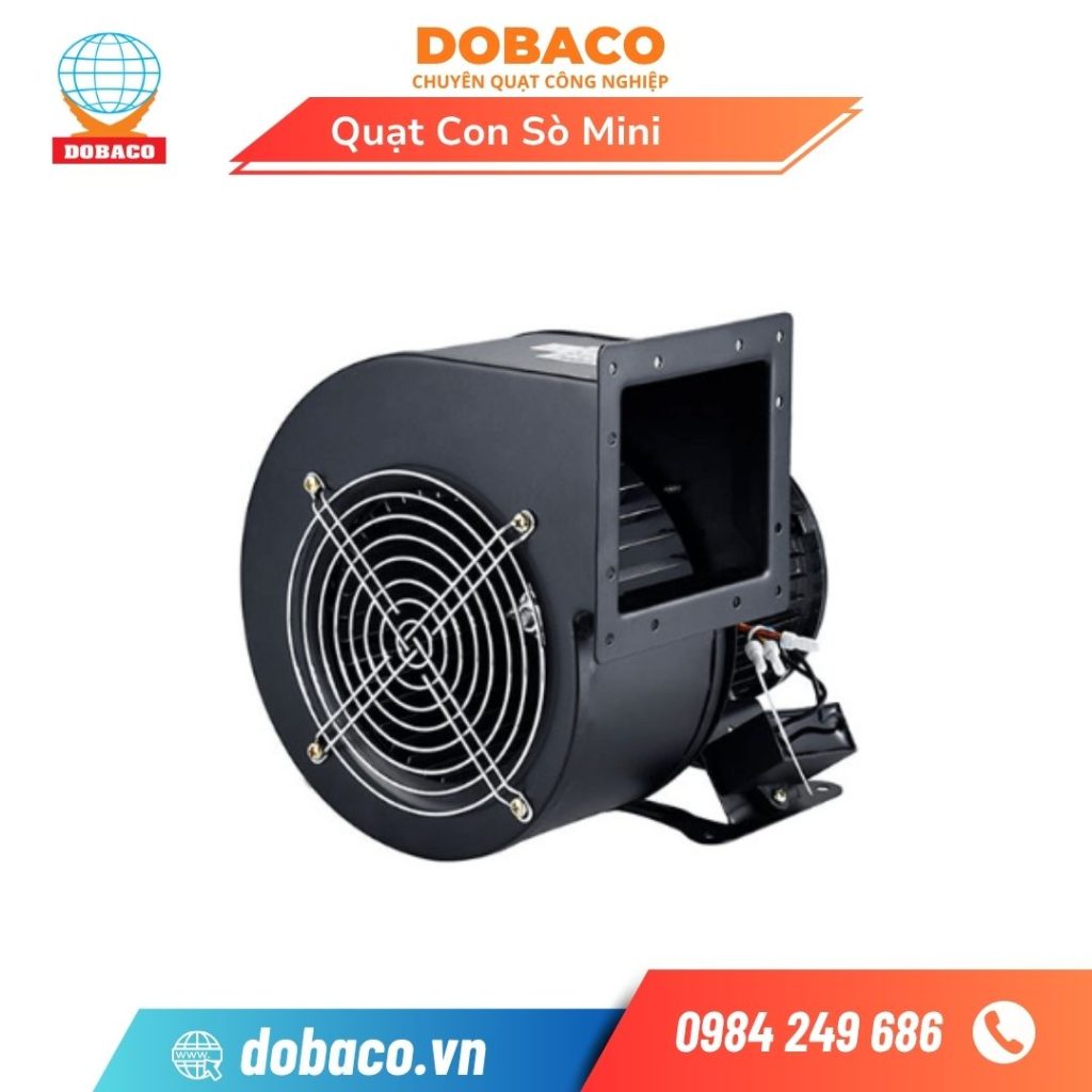 Quạt con sò ly tâm mini