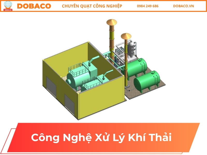 Công nghệ xử lý khí thải tiên tiến nhất hiện nay 2025 công nghệ xử lý khí thải
