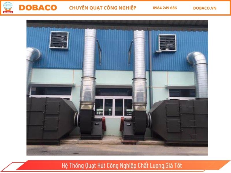 Hệ Thống Quạt Hút Công Nghiệp Chất Lượng,Giá Tốt 