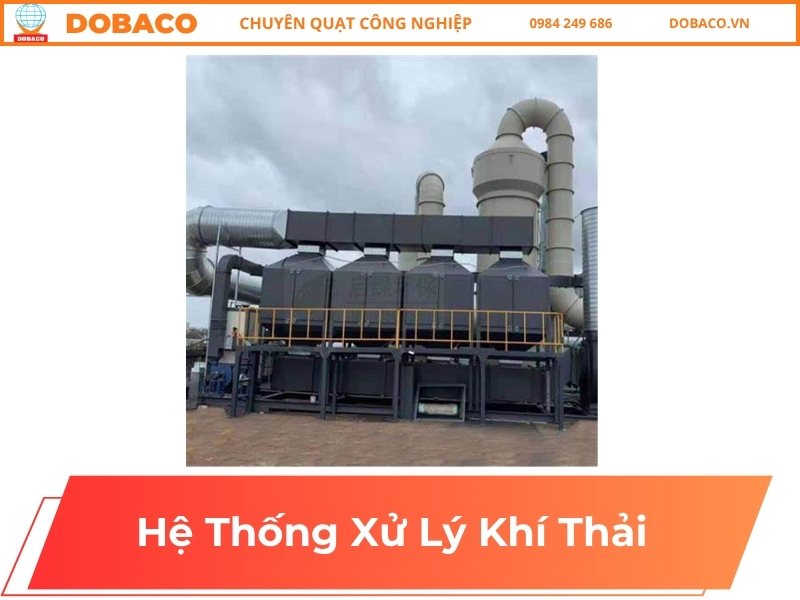 So Sánh Các Hệ Thống Xử Lý Khí Thải Phổ Biến Hiện Nay hệ thống xử lý khí thải