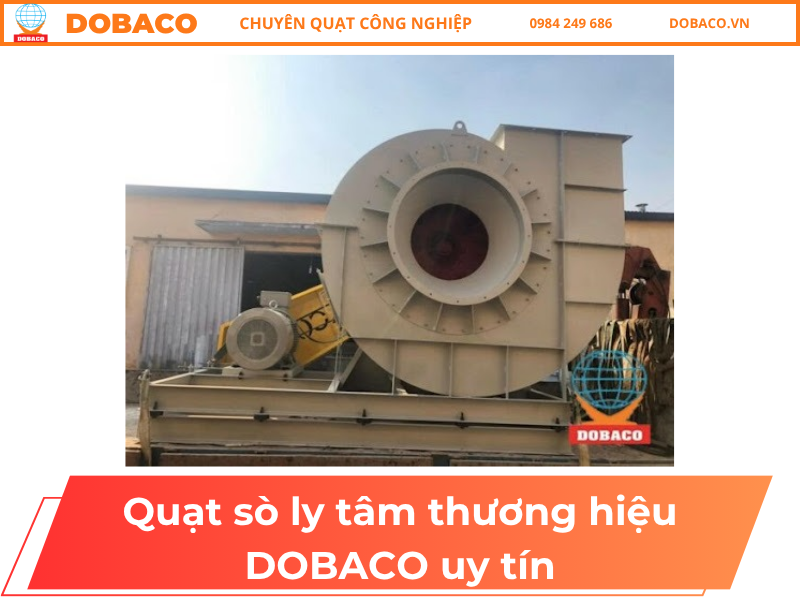 Quạt ly tâm công nghiệp